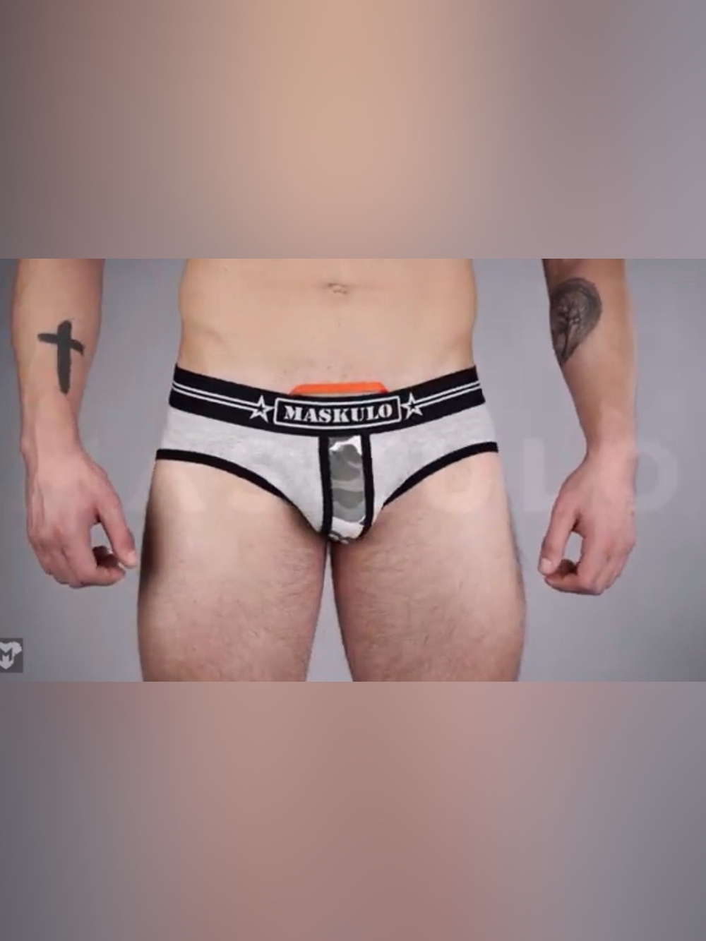 🆕 Maskulo Military Briefs with Lifter - Men’s XL